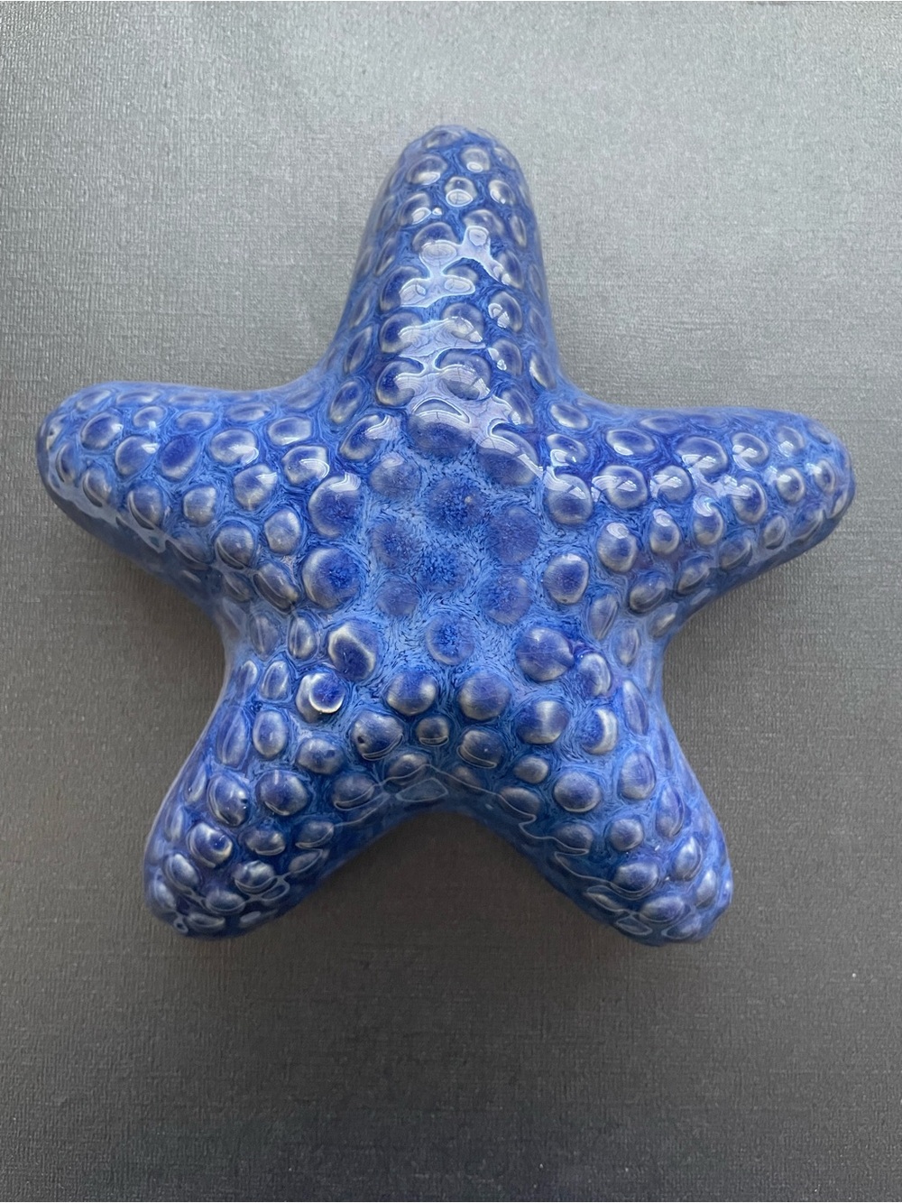 Blue Ceramic Starfish